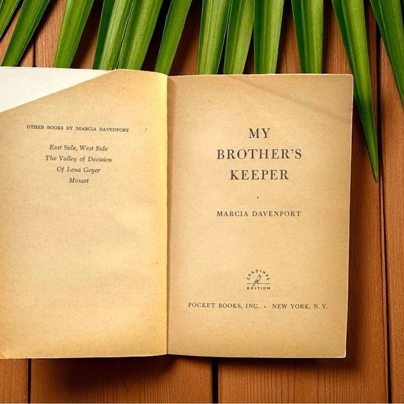 VINTAGE 1950s My Brother’s Keeper by Marcia Davenport – Cardinal Edition C-224 - Picture 6 of 8